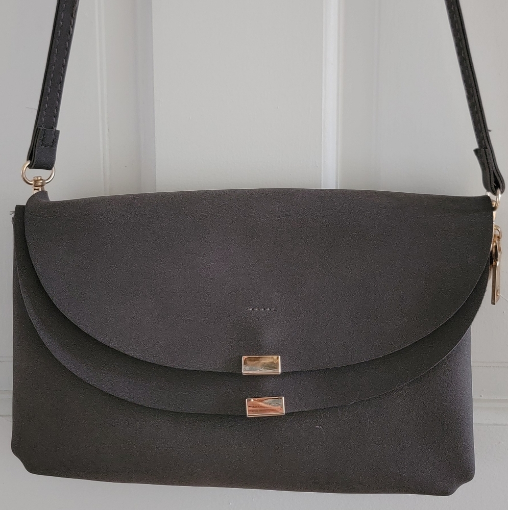 Sleek Gray Crossbody Bag - Picture 5 of 15